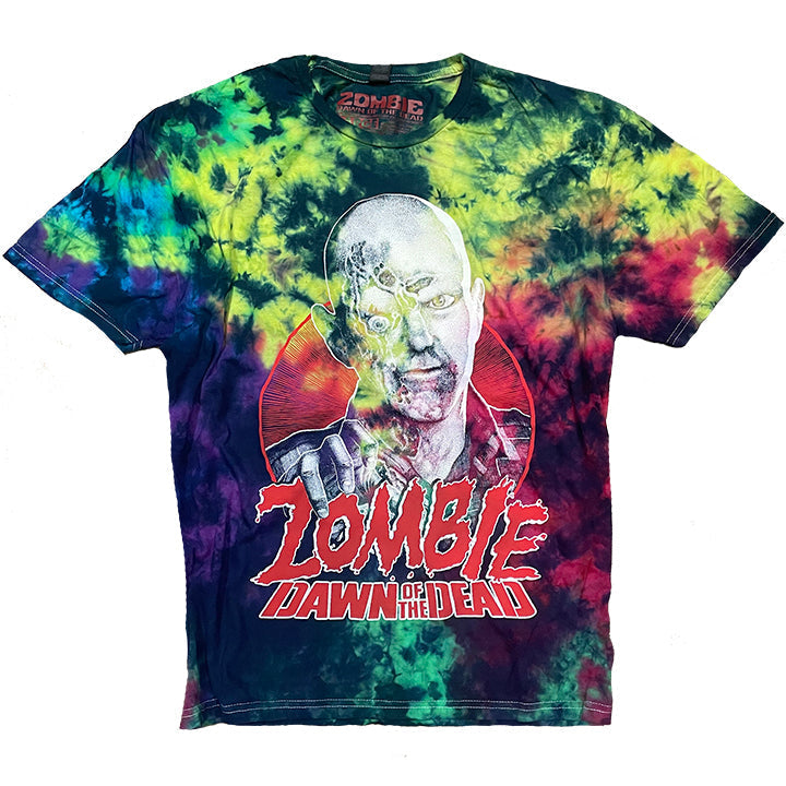 ZOMBIE: DAWN of the DEAD TIE DYE ZOMBIE SHIRT Hoodie, Sweatshirt | CiraTrend.com