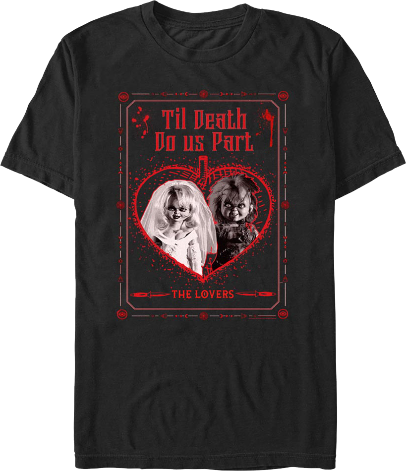 Til Death Do Us Part Child's Play T-Shirt Hoodie, Sweatshirt | CiraTrend.com (Image 1)