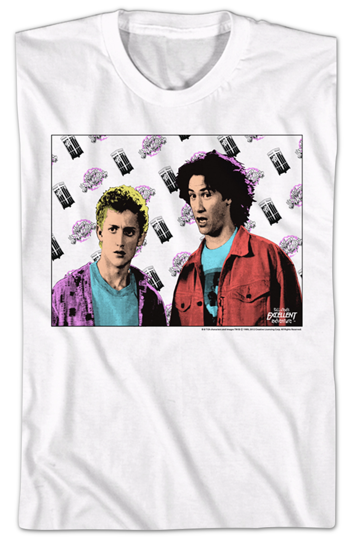 Time Flies Bill and Ted's Excellent Adventure T-Shirt Hoodie, Sweatshirt | CiraTrend.com (Image 2)