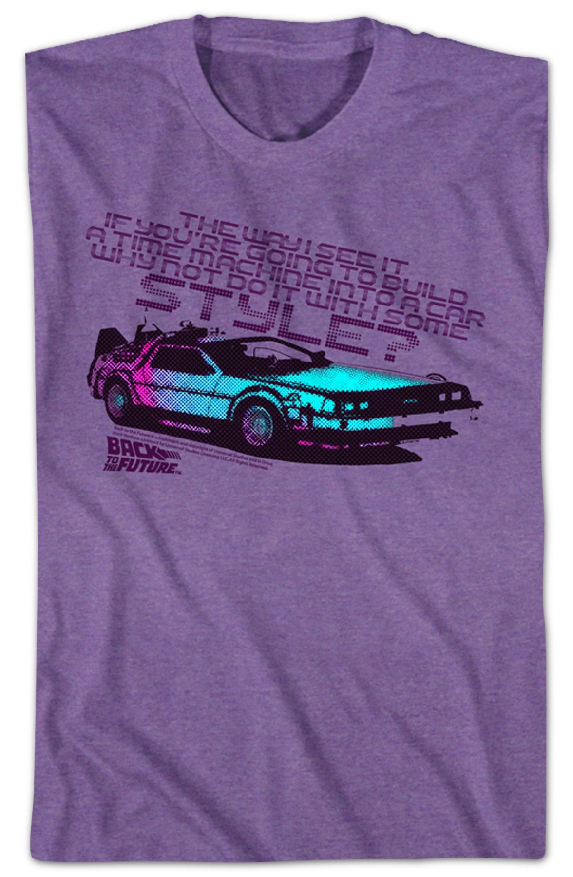 Time Machine With Some Style Back To The Future T-Shirt Hoodie, Sweatshirt | CiraTrend.com (Image 2)