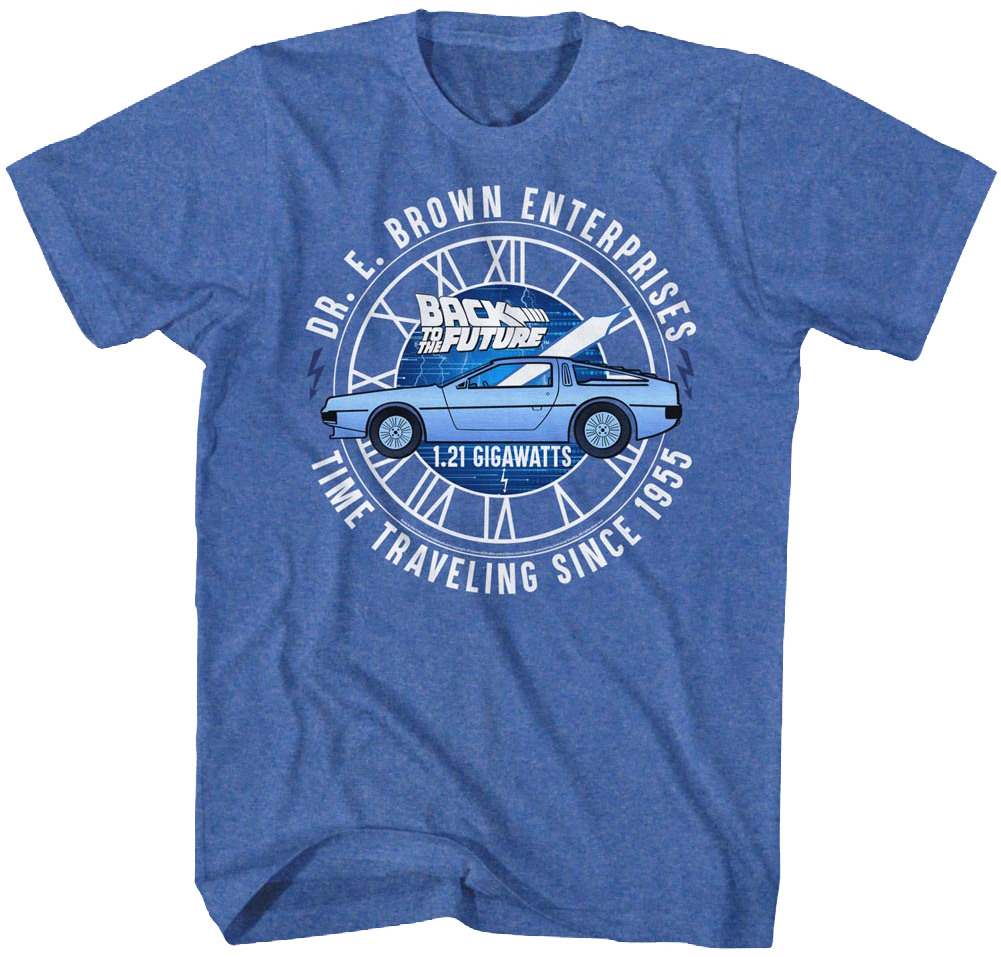 Time Traveling Since 1955 Back To The Future T-Shirt Hoodie, Sweatshirt | CiraTrend.com (Image 1)