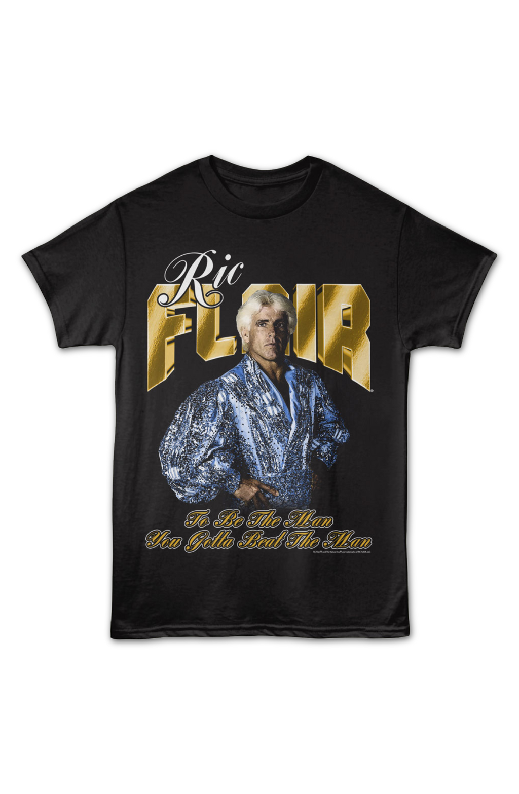 To Be The Man You've Gotta Beat The Man Ric Flair T-Shirt Hoodie, Sweatshirt | CiraTrend.com (Image 2)