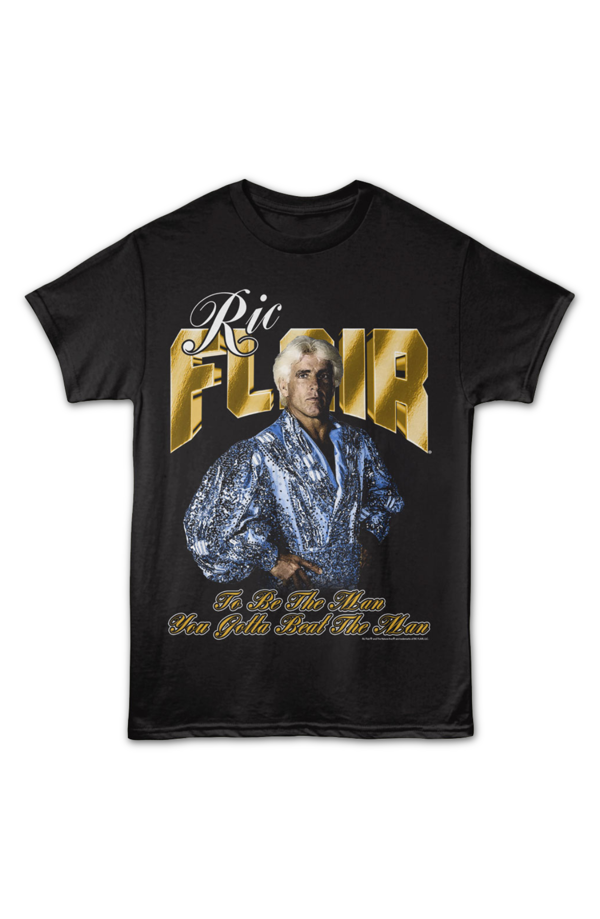 To Be The Man You've Gotta Beat The Man Ric Flair T-Shirt Hoodie, Sweatshirt | CiraTrend.com (Image 2)
