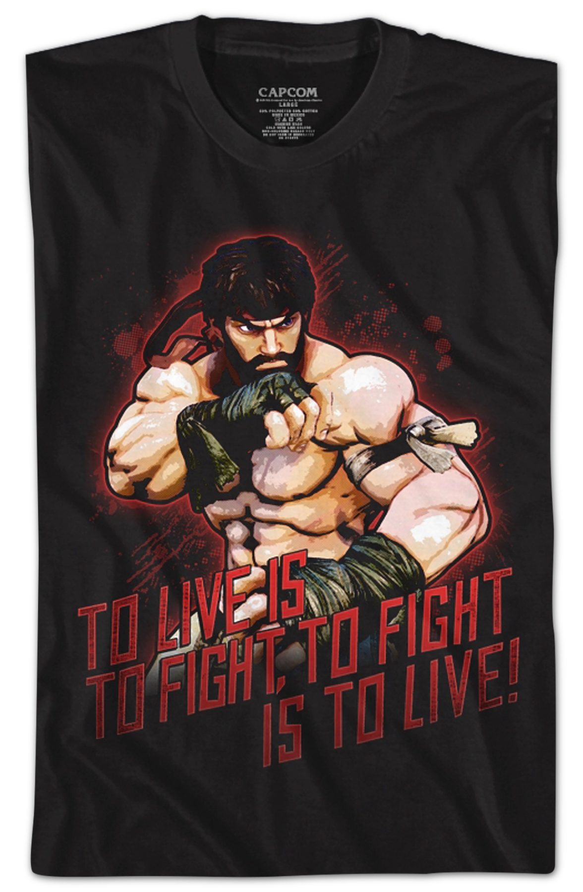 To Live Is To Fight Street Fighter T-Shirt Hoodie, Sweatshirt | CiraTrend.com (Image 2)