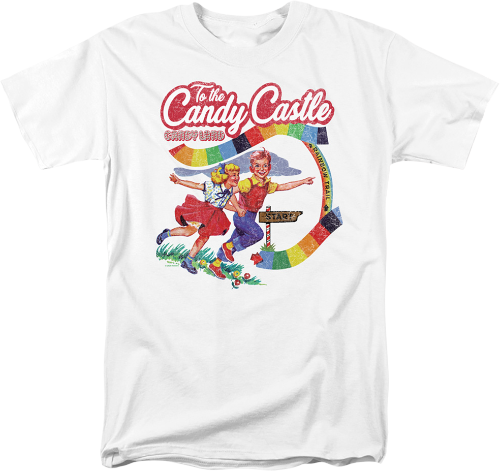To The Candy Castle Candy Land T-Shirt Hoodie, Sweatshirt | CiraTrend.com (Image 1)