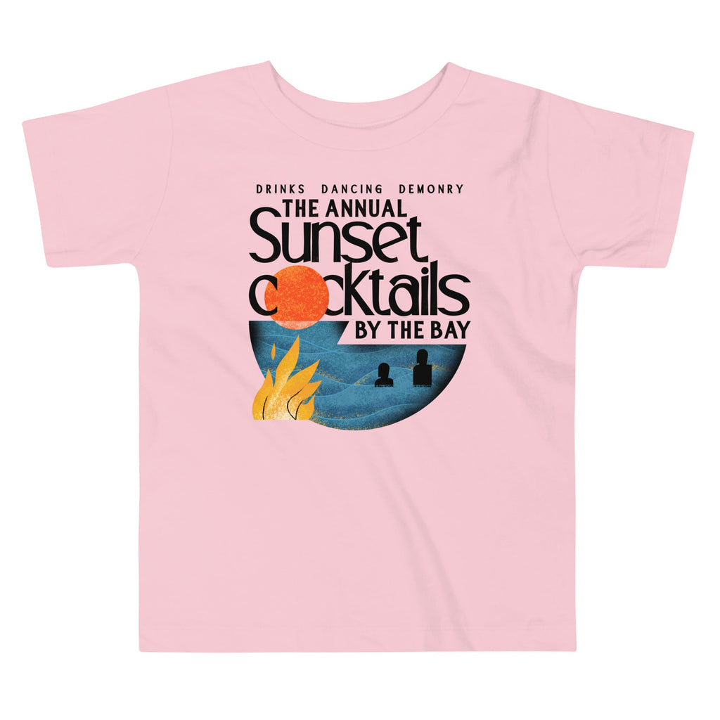 The Annual Sunset Cocktails By The Bay Kid's Toddler Tee