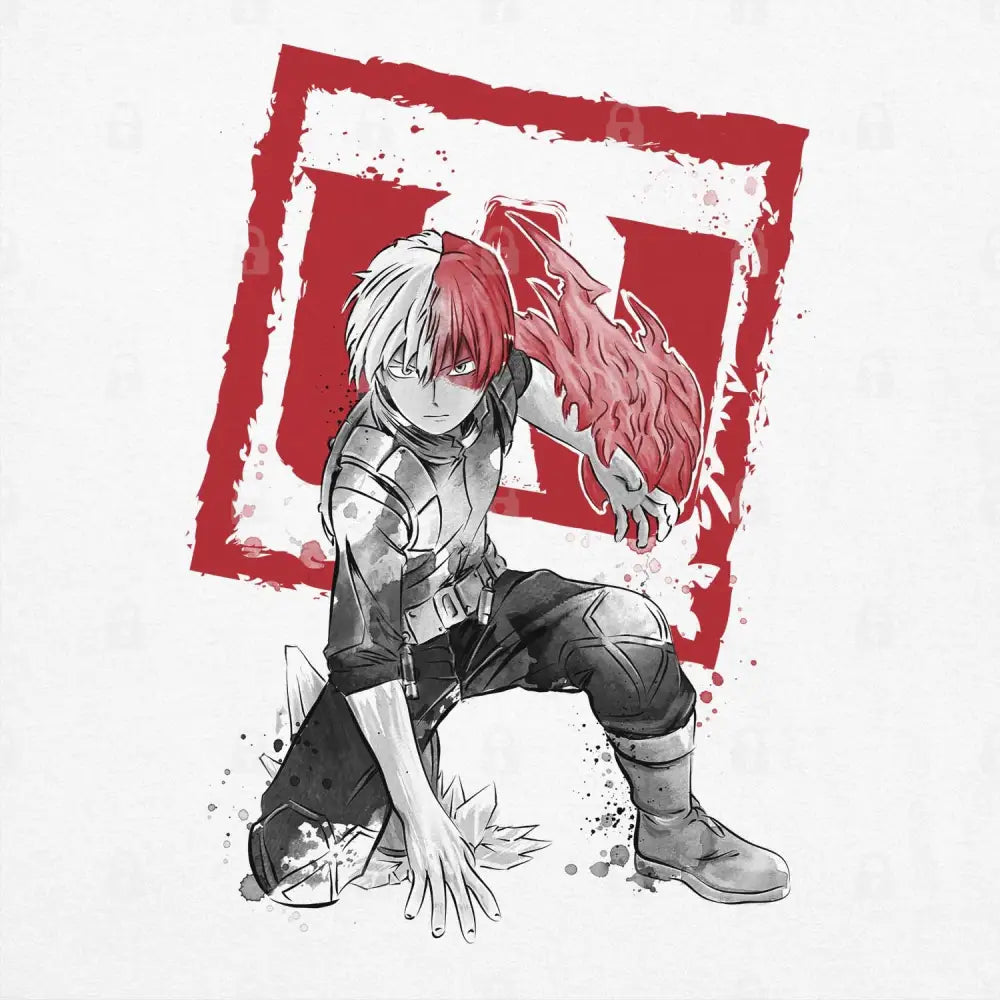 Todoroki Sumi E T-Shirts, Hoodie, Sweatshirt