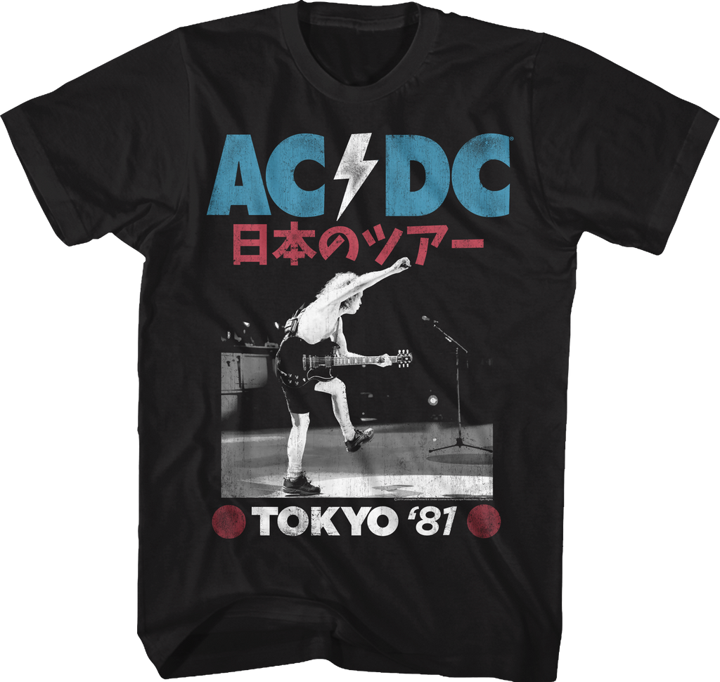 Tokyo '81 ACDC T-Shirt Hoodie, Sweatshirt | CiraTrend.com (Image 1)