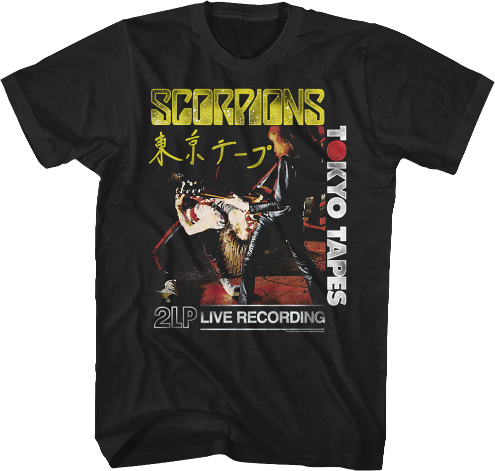 Tokyo Tapes Scorpions T-Shirt Hoodie, Sweatshirt | CiraTrend.com (Image 1)