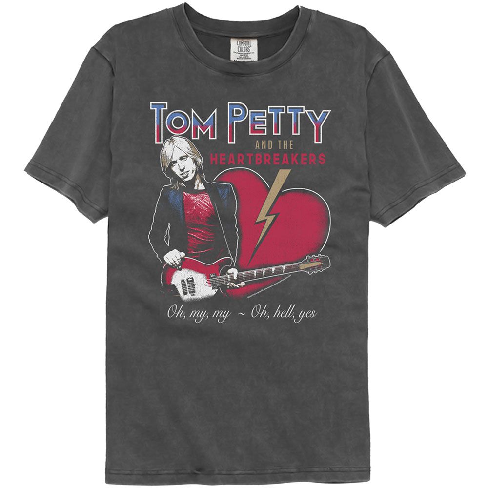 Tom Petty - Oh My My Vintage Wash Black T-Shirt Hoodie, Sweatshirt | CiraTrend.com