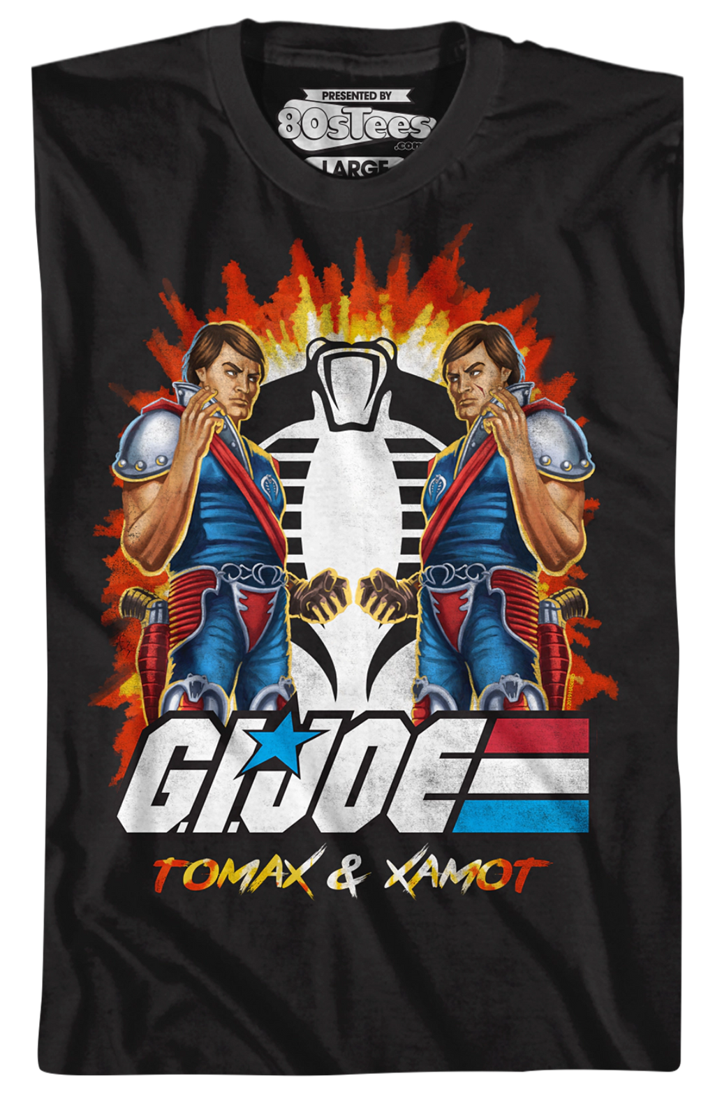 Tomax and Xamot GI Joe T-Shirt Hoodie, Sweatshirt | CiraTrend.com (Image 2)