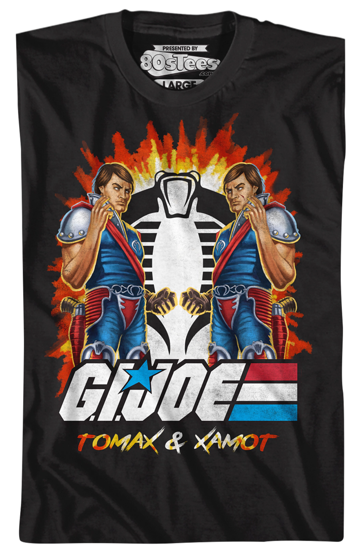 Tomax and Xamot GI Joe T-Shirt Hoodie, Sweatshirt | CiraTrend.com (Image 2)
