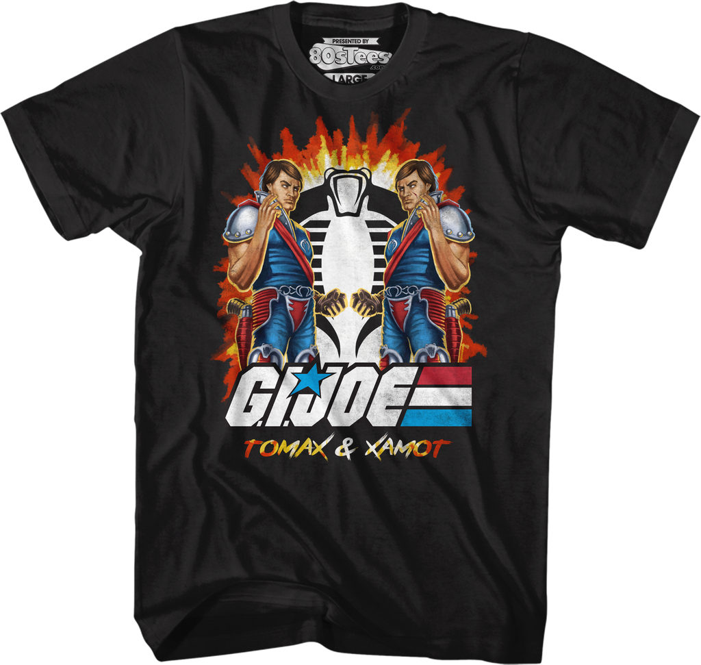 Tomax and Xamot GI Joe T-Shirt Hoodie, Sweatshirt | CiraTrend.com (Image 1)