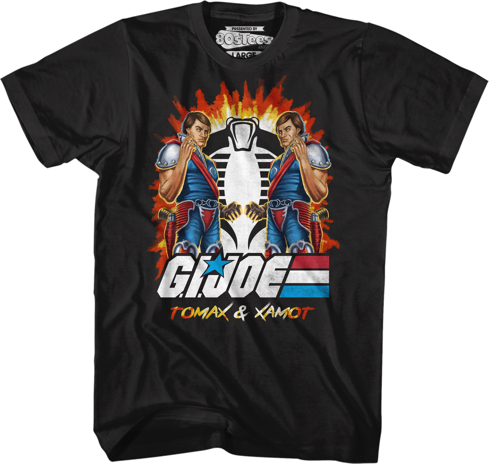 Tomax and Xamot GI Joe T-Shirt Hoodie, Sweatshirt | CiraTrend.com (Image 1)