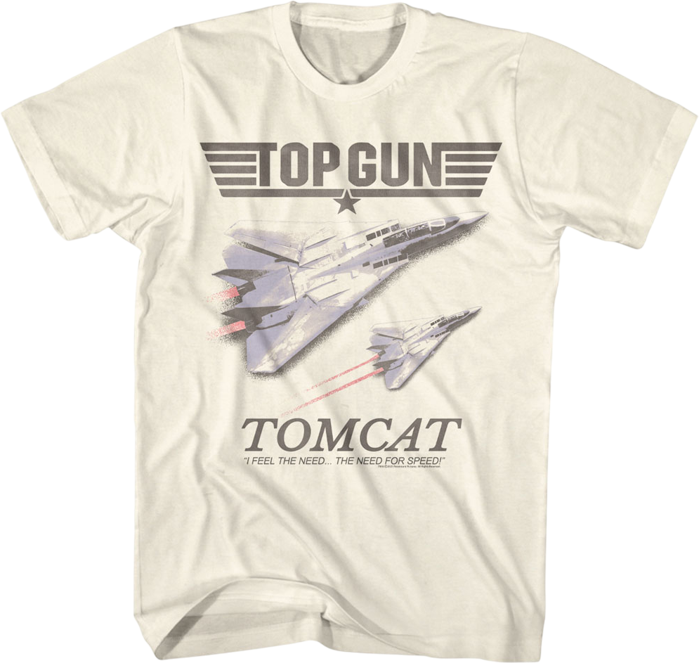 Tomcat Need For Speed Top Gun T-Shirt Hoodie, Sweatshirt | CiraTrend.com (Image 1)