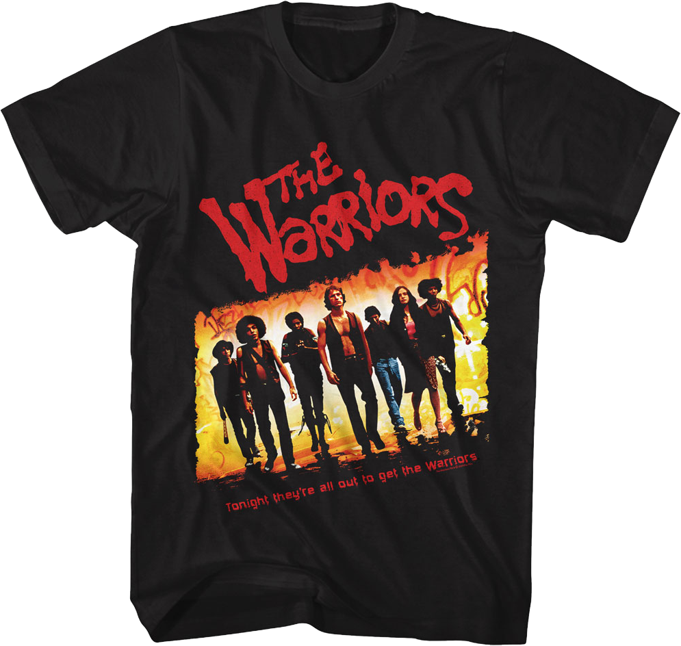 Tonight They're All Out To Get The Warriors T-Shirt Hoodie, Sweatshirt | CiraTrend.com (Image 1)