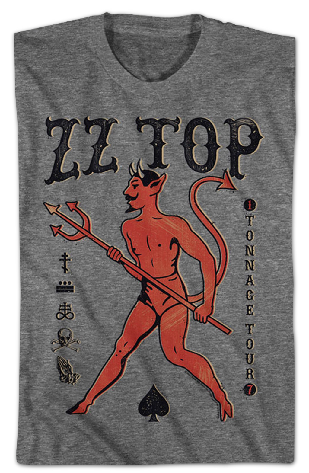 Tonnage Tour ZZ Top T-Shirt Hoodie, Sweatshirt | CiraTrend.com (Image 2)