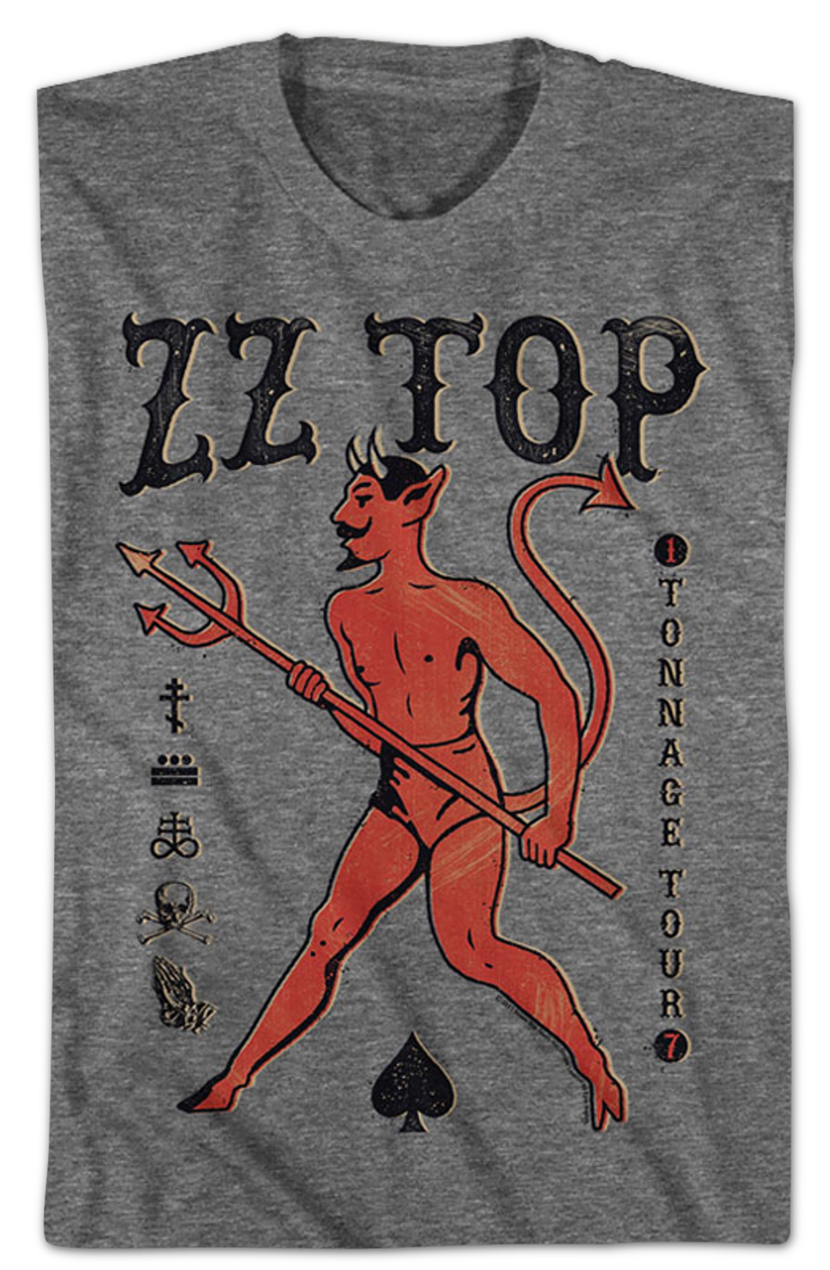 Tonnage Tour ZZ Top T-Shirt Hoodie, Sweatshirt | CiraTrend.com (Image 2)
