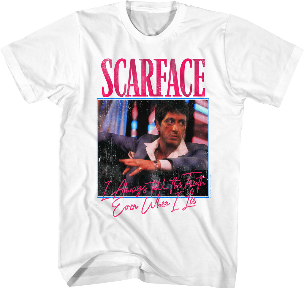 Tony Always Tells The Truth Scarface T-Shirt Hoodie, Sweatshirt | CiraTrend.com (Image 1)