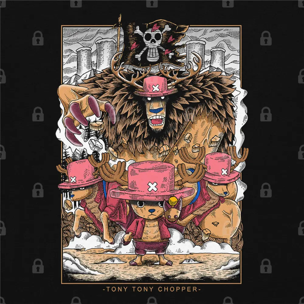 Tony Tony Chopper T-Shirt Hoodie, Sweatshirt | CiraTrend.com (Image 1)