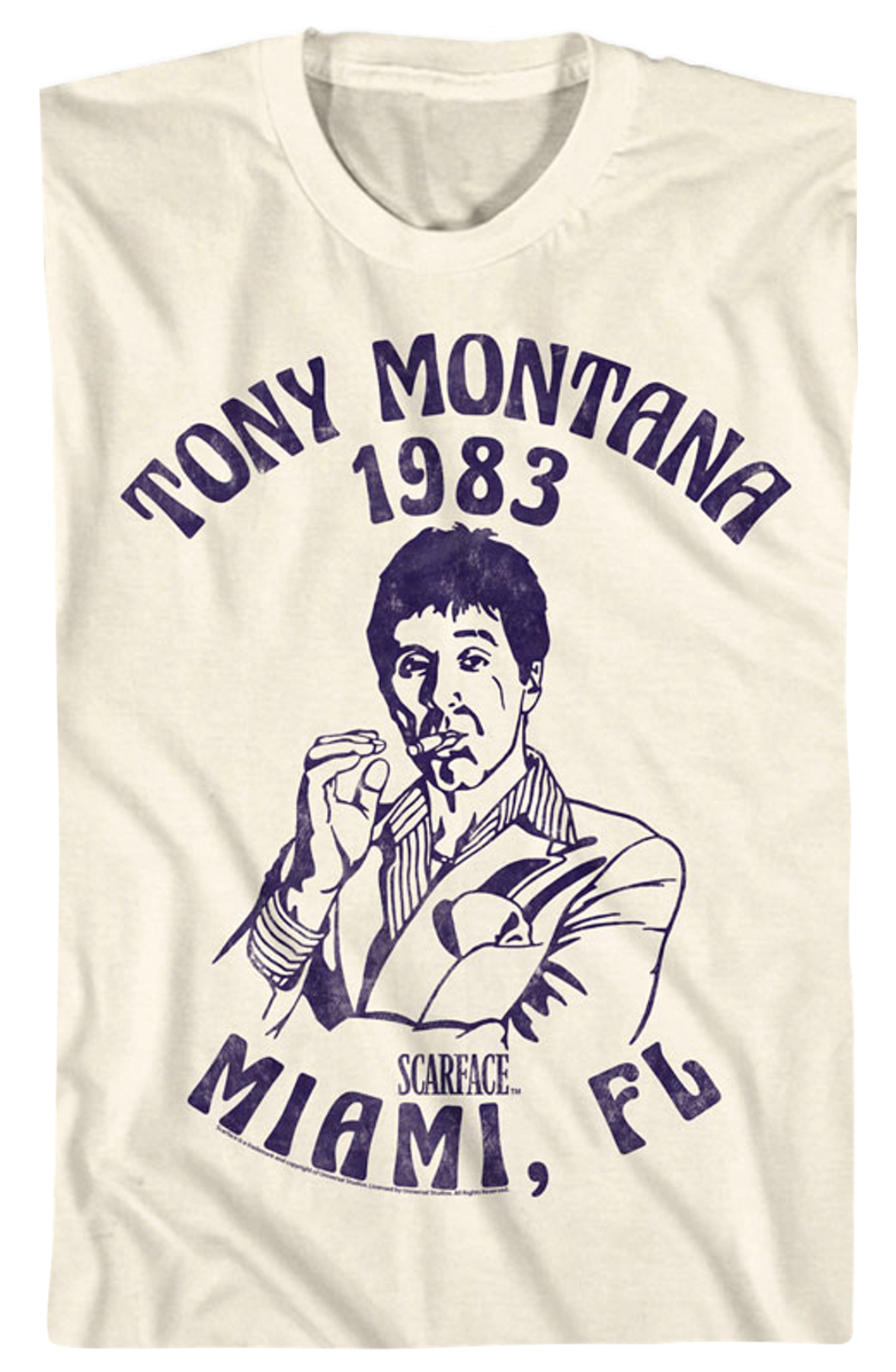 Tony Montana 1983 Scarface T-Shirt Hoodie, Sweatshirt | CiraTrend.com (Image 2)