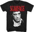 Tony Montana Close-Up Scarface T-Shirt Hoodie, Sweatshirt | CiraTrend.com (Image 1)