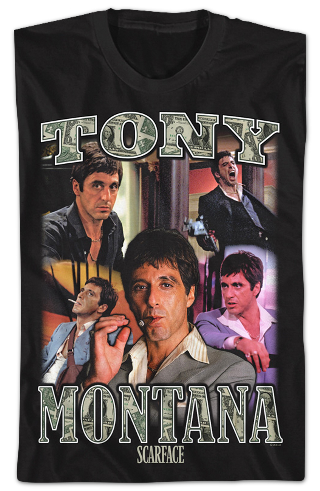 Tony Montana Make The Money Scarface T-Shirt Hoodie, Sweatshirt | CiraTrend.com (Image 2)