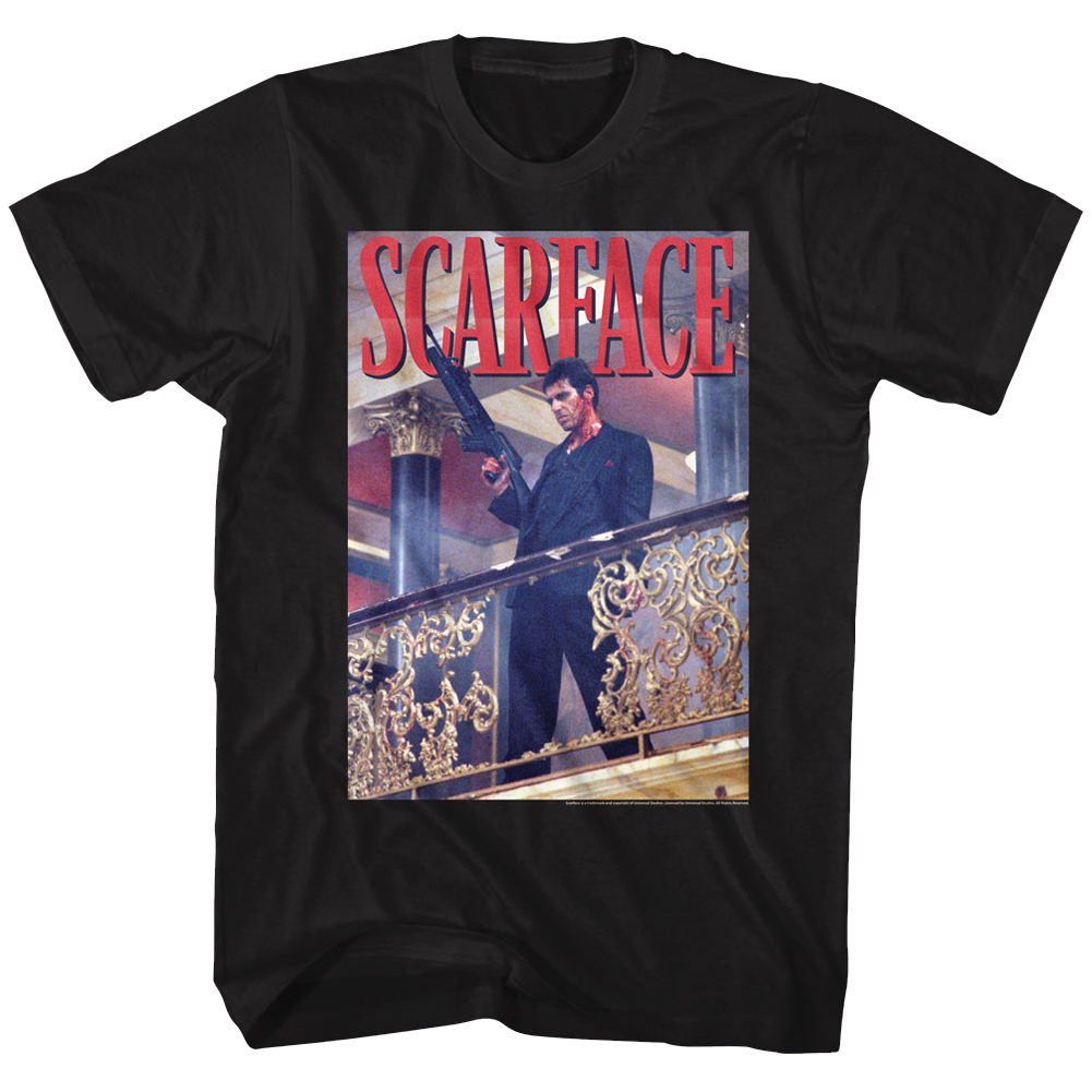 Tony Montana Poster Scarface T-Shirt Hoodie, Sweatshirt | CiraTrend.com (Image 1)