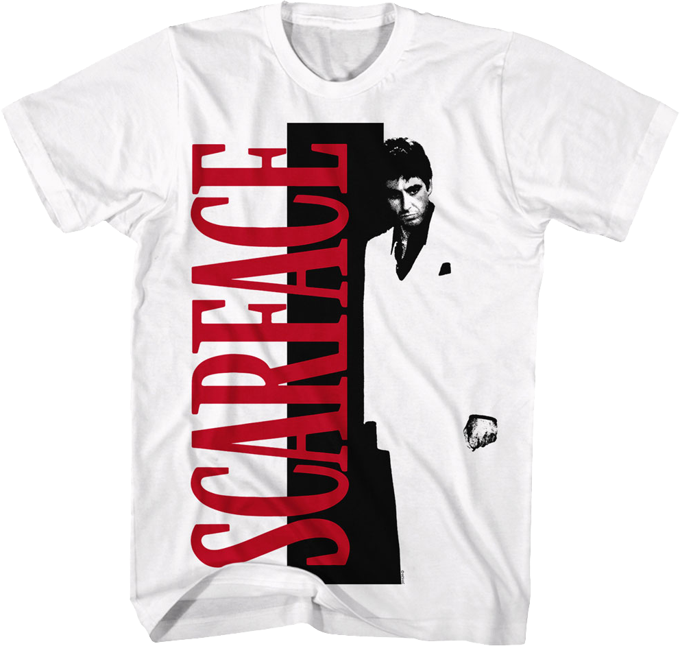 Tony Montana Poster Scarface T-Shirt Style001 Hoodie, Sweatshirt | CiraTrend.com (Image 1)