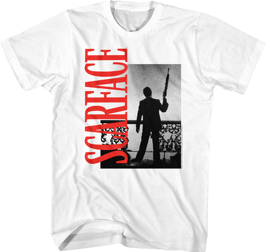 Tony Montana Silhouette Scarface T-Shirt Hoodie, Sweatshirt | CiraTrend.com (Image 1)