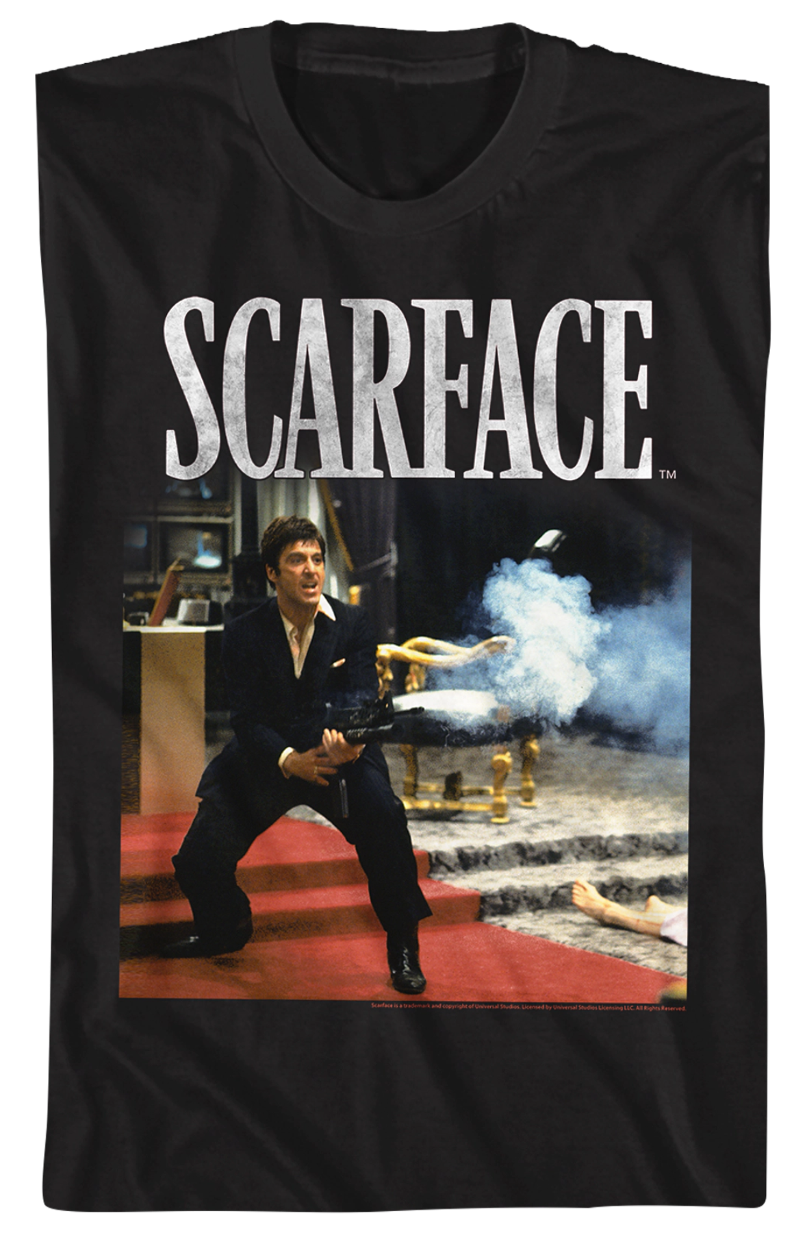 Tony Montana's Little Friend Scarface T-Shirt Hoodie, Sweatshirt | CiraTrend.com (Image 2)