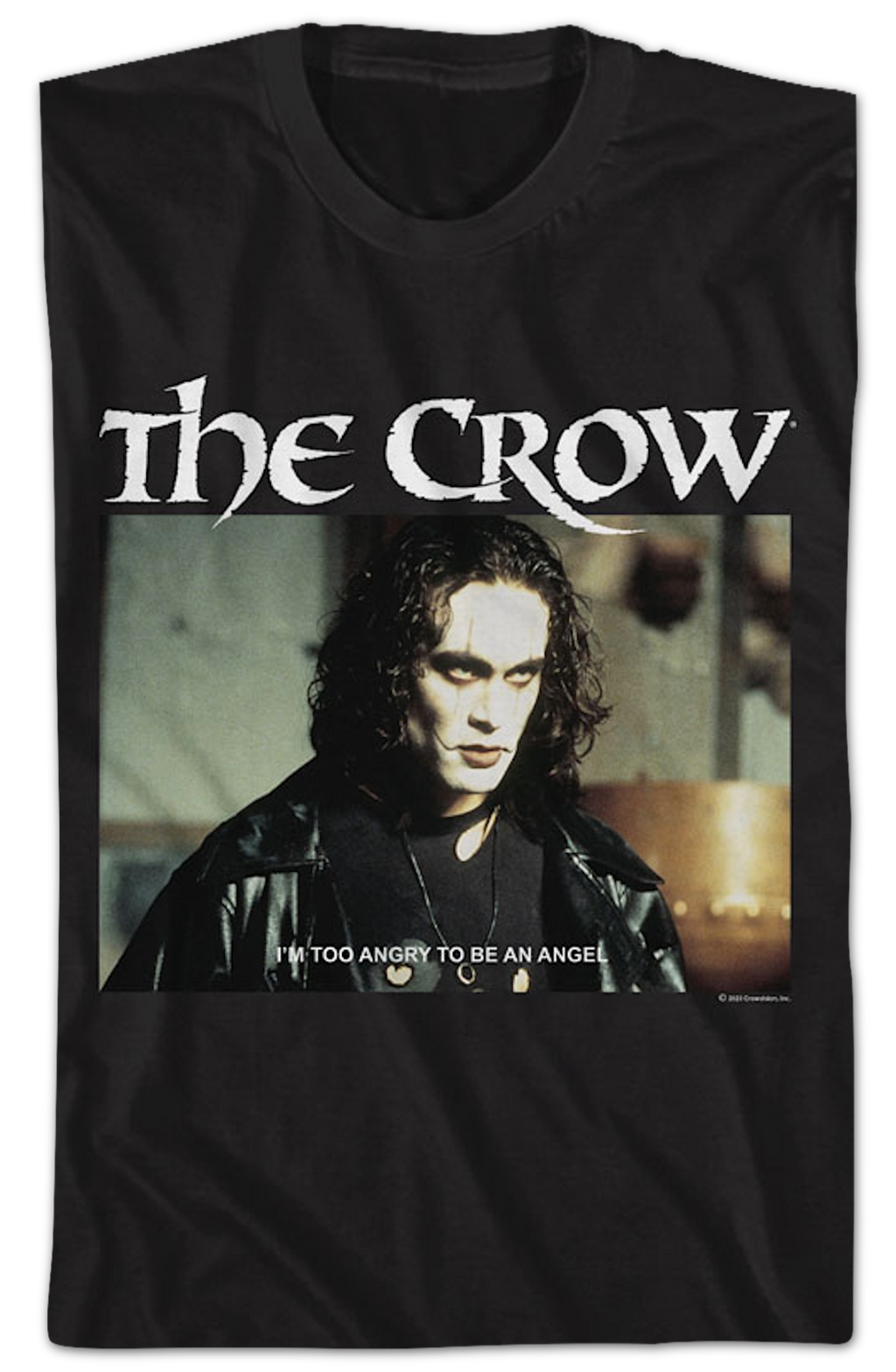 Too Angry To Be An Angel The Crow T-Shirt Hoodie, Sweatshirt | CiraTrend.com (Image 2)