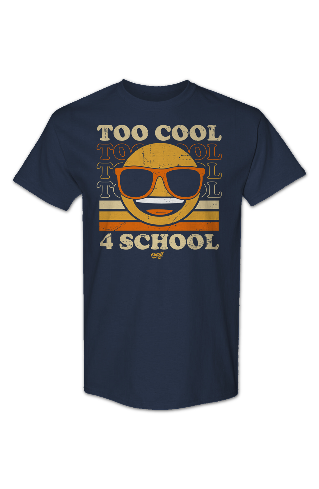 Too Cool 4 School Emoji T-Shirt Hoodie, Sweatshirt | CiraTrend.com (Image 2)