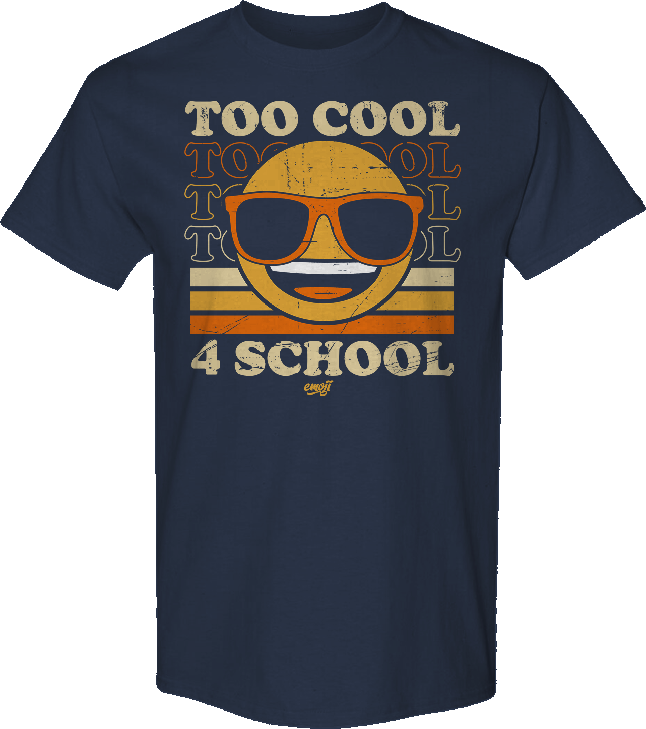 Too Cool 4 School Emoji T-Shirt Hoodie, Sweatshirt | CiraTrend.com (Image 1)