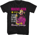 Too Hot To Handle Too Cold To Hold Macho Man Randy Savage T-Shirt Hoodie, Sweatshirt | CiraTrend.com (Image 1)