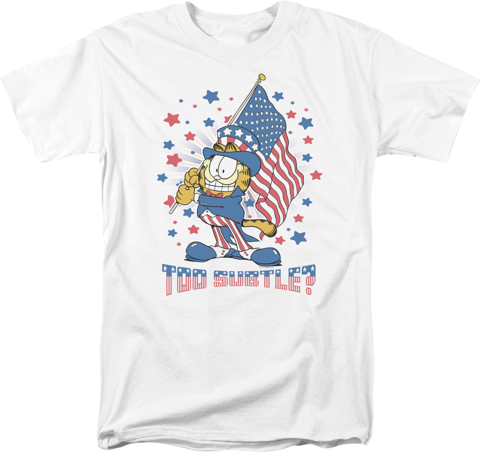 Too Subtle? Garfield T-Shirt Hoodie, Sweatshirt | CiraTrend.com (Image 1)