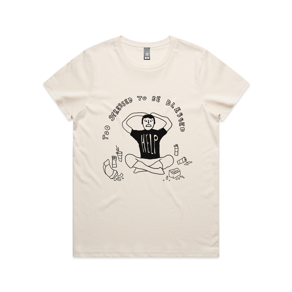 Too Stressed To Be Blessed Tee Hoodie, Sweatshirt | CiraTrend.com (Image 4)