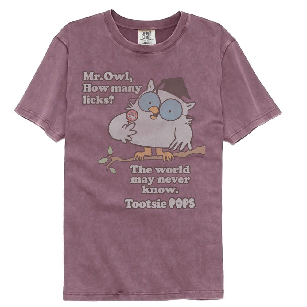 Tootsie Pops How Many Licks Comfort Colors T-Shirt Hoodie, Sweatshirt | CiraTrend.com