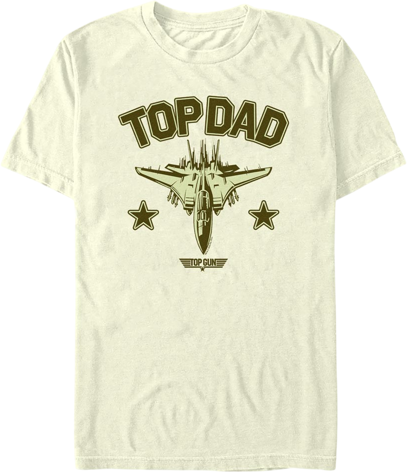 Top Dad Top Gun T-Shirt Hoodie, Sweatshirt | CiraTrend.com (Image 1)