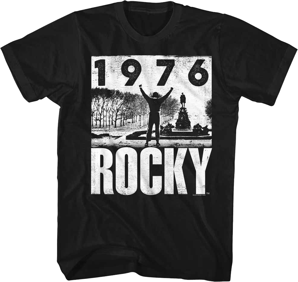 Top Of The Steps 1976 Rocky T-Shirt Hoodie, Sweatshirt | CiraTrend.com (Image 1)