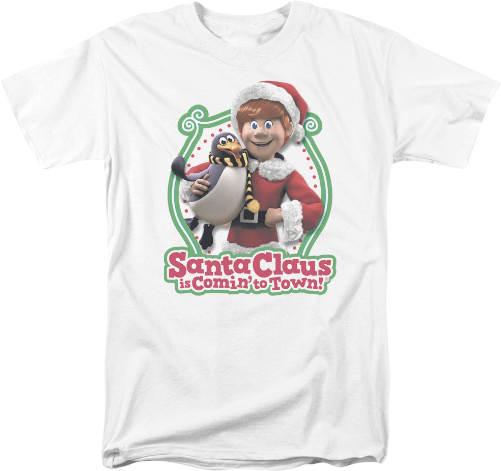 Topper And Kris Kringle Santa Claus Is Comin' To Town T-Shirt Hoodie, Sweatshirt | CiraTrend.com (Image 1)