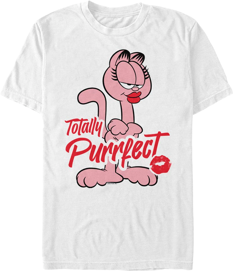 Totally Purrfect Garfield T-Shirt Hoodie, Sweatshirt | CiraTrend.com (Image 1)