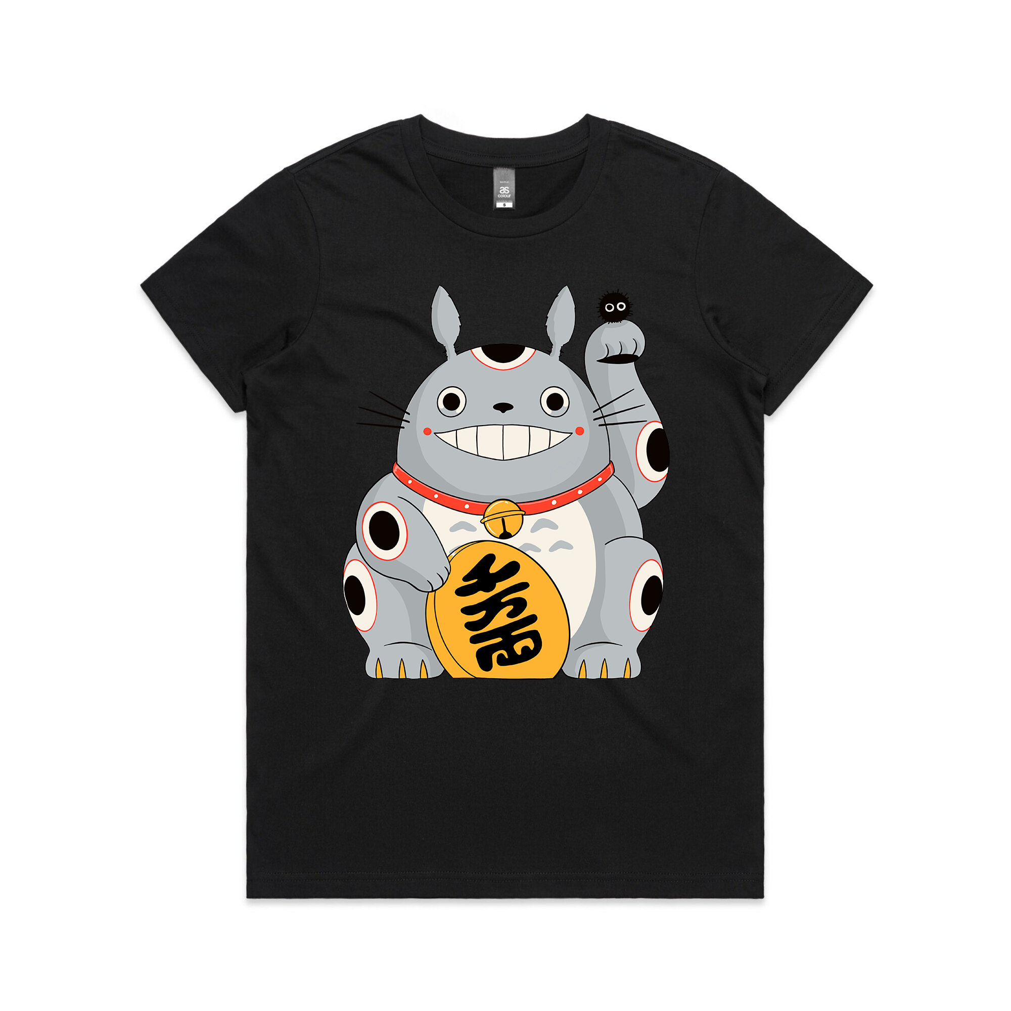 Maneki Totoro Tee Hoodie, Sweatshirt | CiraTrend.com (Image 4)