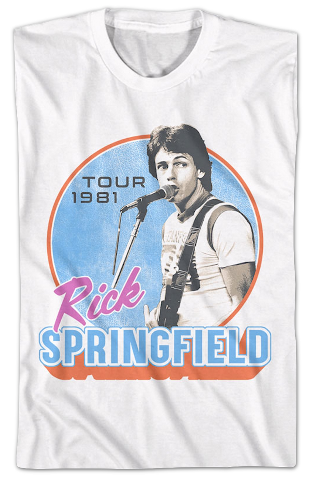 Tour 1981 Rick Springfield T-Shirt Hoodie, Sweatshirt | CiraTrend.com (Image 2)