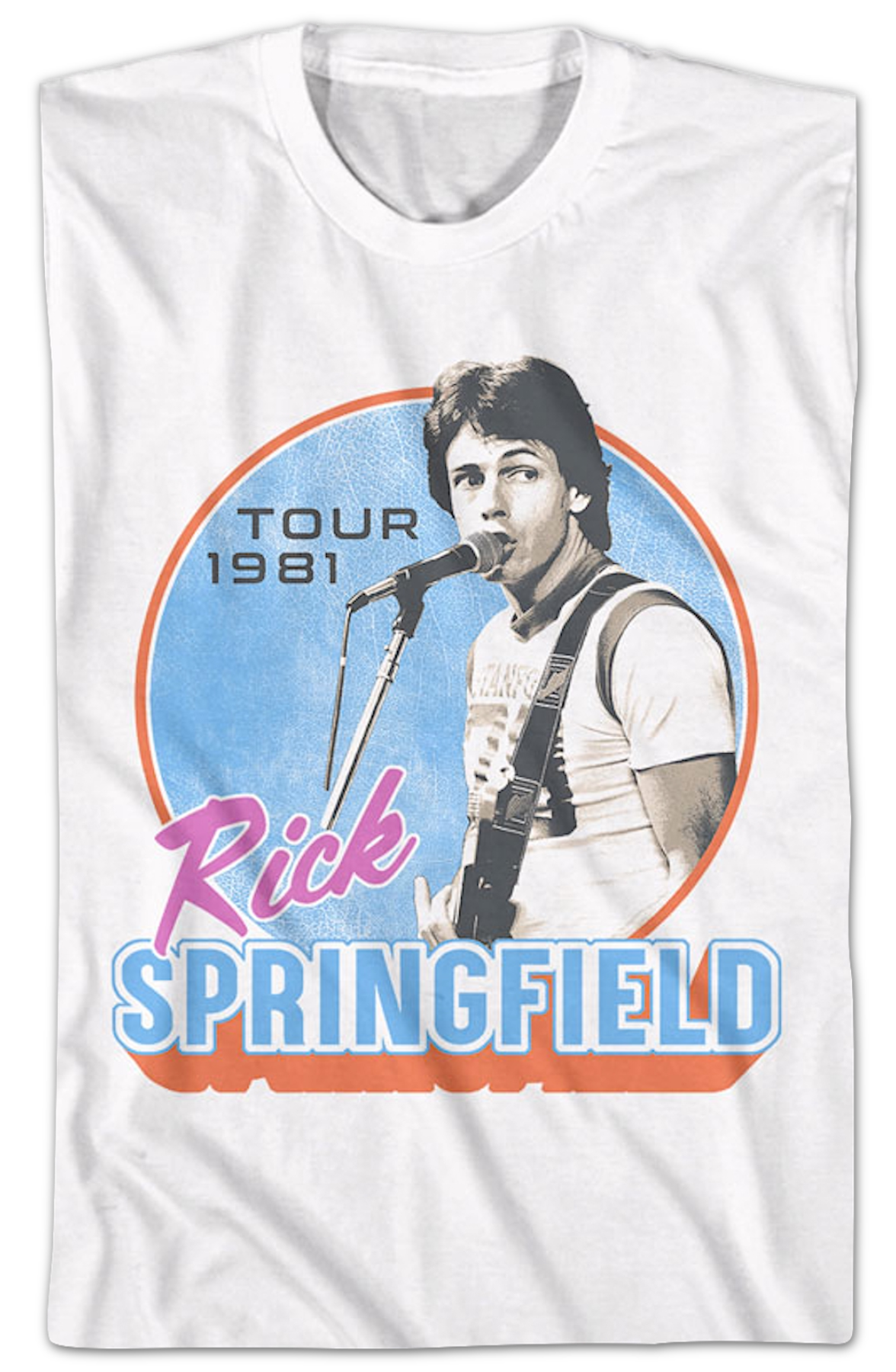 Tour 1981 Rick Springfield T-Shirt Hoodie, Sweatshirt | CiraTrend.com (Image 2)