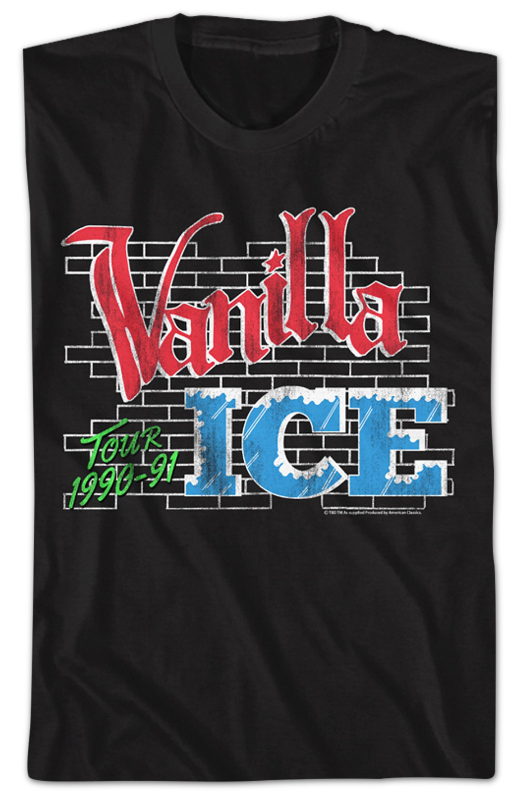 Tour 1990-91 Vanilla Ice T-Shirt Hoodie, Sweatshirt | CiraTrend.com (Image 2)