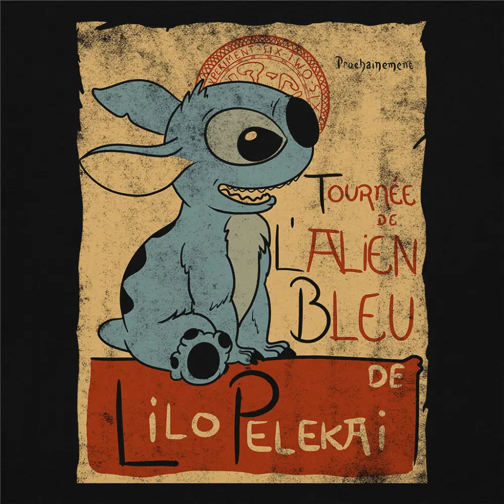 Tournee De L'Alien Bleu T-Shirts, Hoodie, Sweatshirt