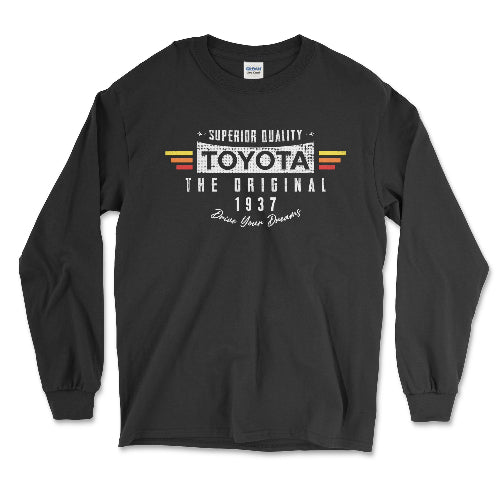 Toyota Long Sleeve Shirt-The Original Drive Your Dreams Hoodie, Sweatshirt | CiraTrend.com (Image 1)