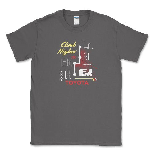 Toyota Men's Big and Tall FJ Cruiser T-shirt-Climb Higher Hoodie, Sweatshirt | CiraTrend.com (Image 3)
