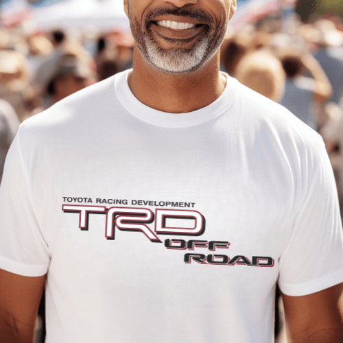 Toyota Men's Big and Tall Racing Development Off-Road Tee Hoodie, Sweatshirt | CiraTrend.com (Image 2)